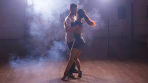 Bachata stage performance